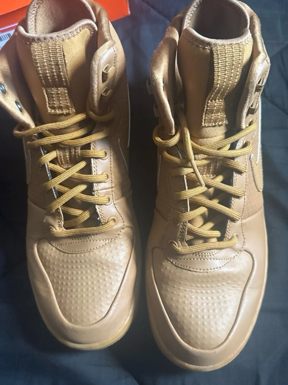 Nike Men’s High-Top Sneakers in Wheat